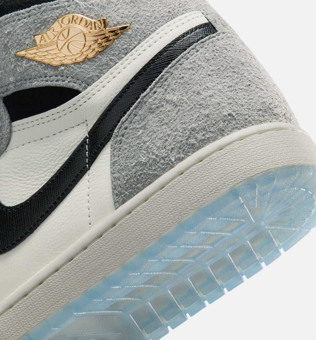 Air Jordan 1 Retro High OG Cool Grey Men's Sneakers - Game Royal/Black/Sail/White