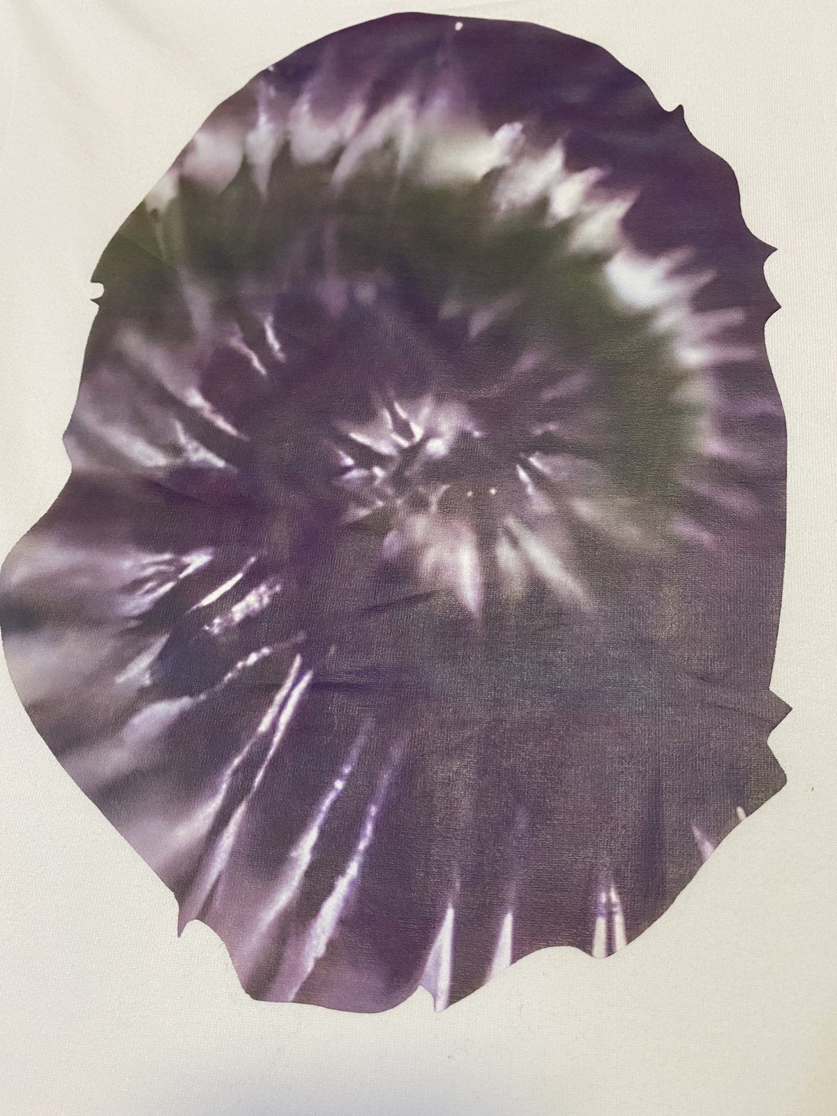 BAPE Tie-Dye Front and Back Graphic Short-Sleeve T-Shirt