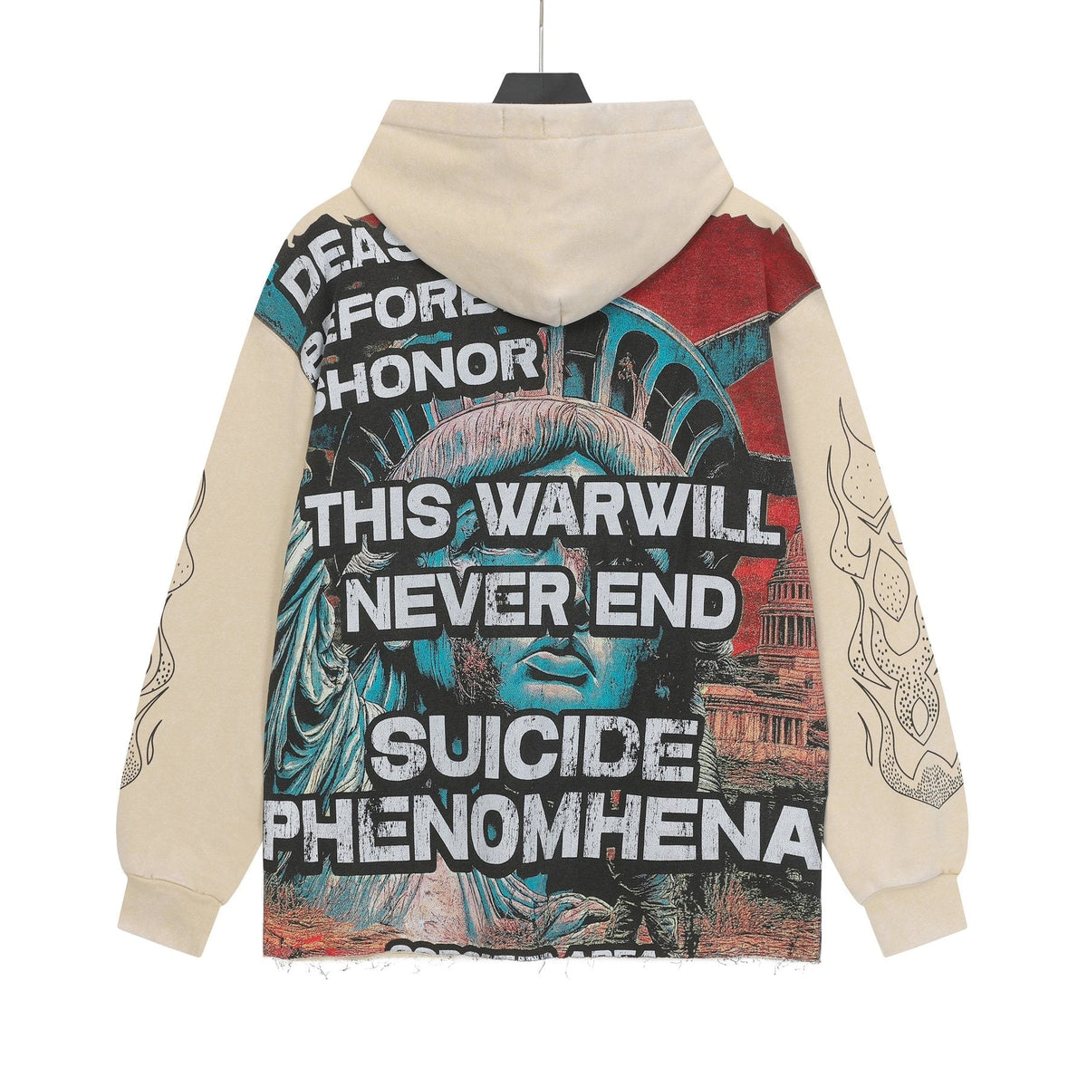 Godspeed Never End War Graphic Hoodie
