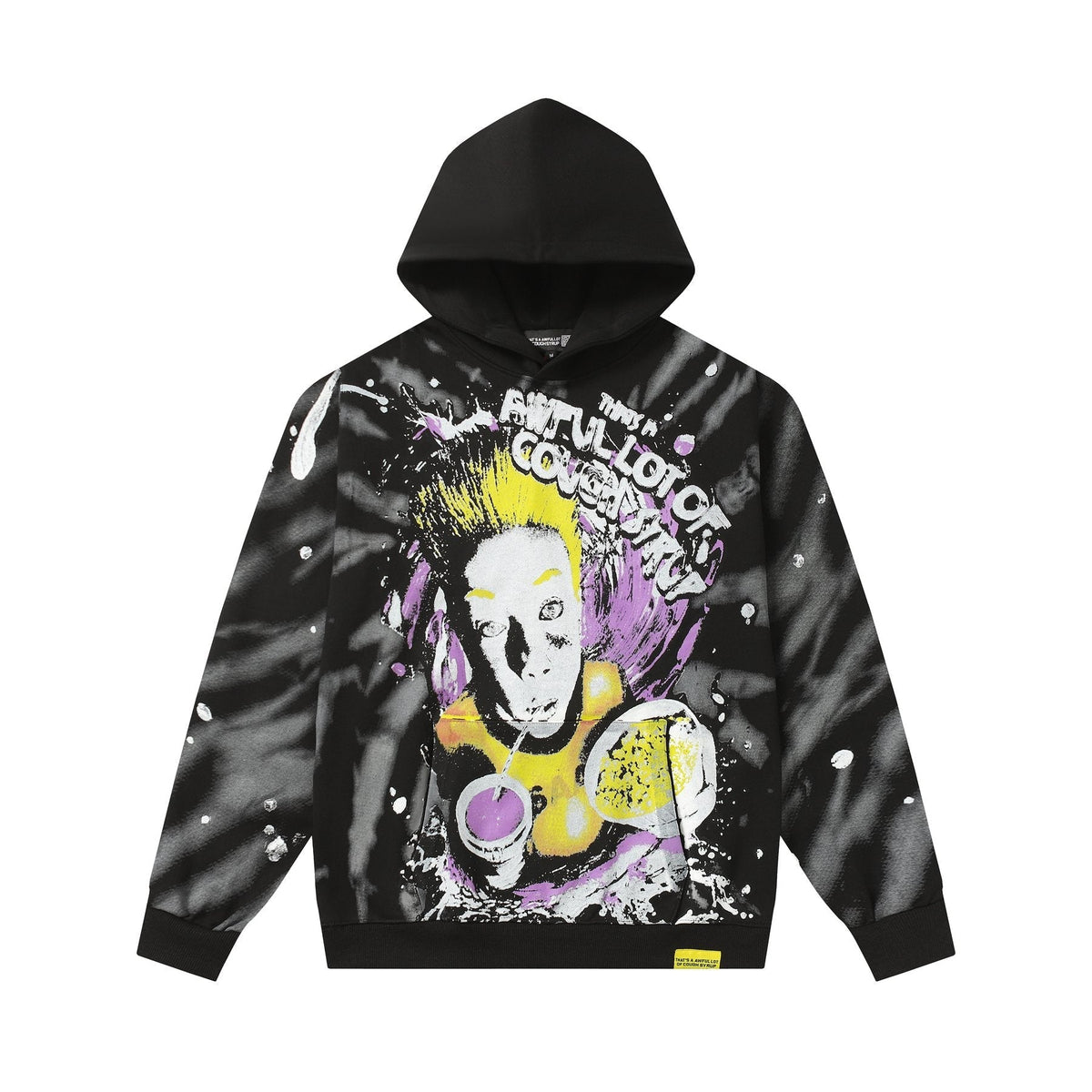 THAT'S A AWFUL LOT OF COUGH SYRUP Star Graphic Hoodie