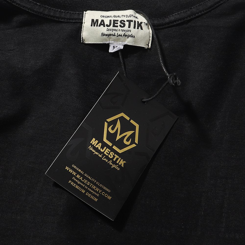 MAJESTIK Athlete Eagle Graphic T-Shirt