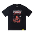 THAT'S A AWFUL LOT OF COUGH SYRUP Red/White Graphic Short-Sleeve T-Shirt