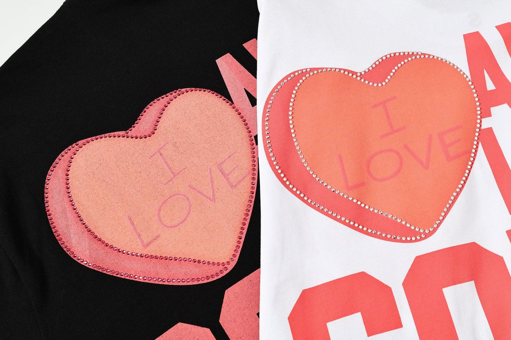 THAT'S A AWFUL LOT OF COUGH SYRUP Heart Cupid Graphic T-Shirt