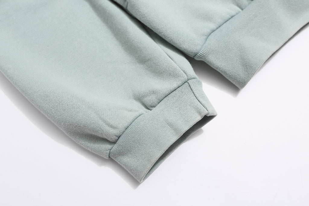 FEAR OF GOD Light Blue Raised Letter Graphic Hoodie