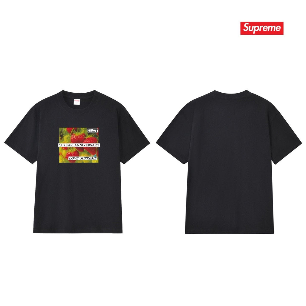 Supreme Floral Anniversary Graphic T-Shirt
