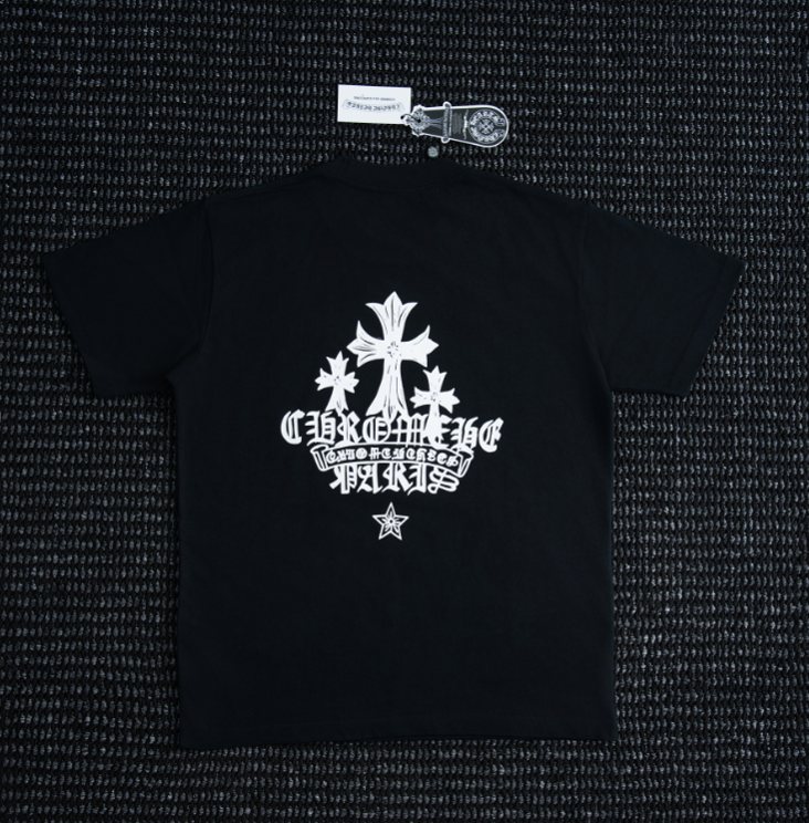Chrome Hearts Cross Graphic Short-Sleeve T-Shirt