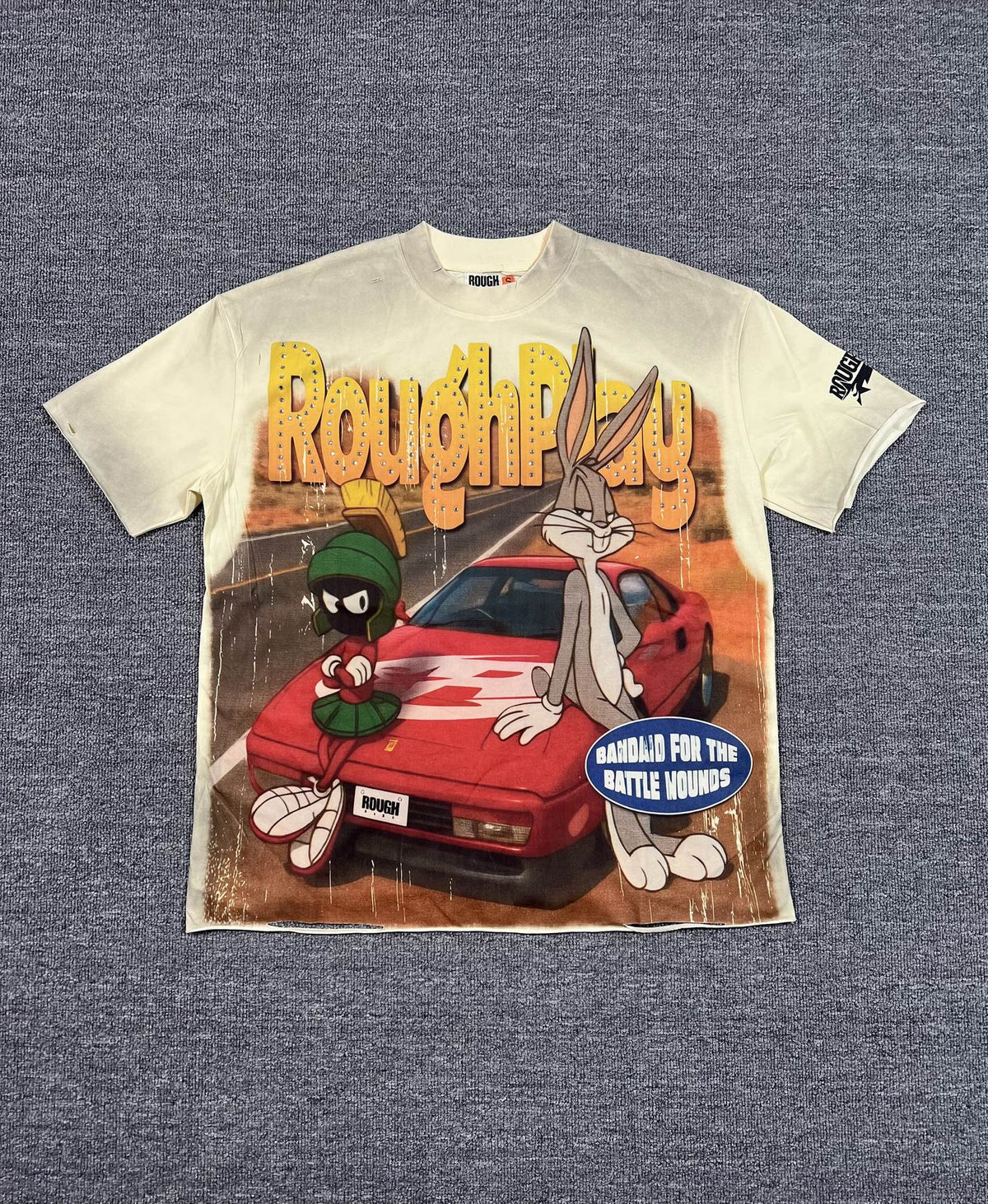 Rough Play Bugs Bunny & Marvin Graphic T-Shirt