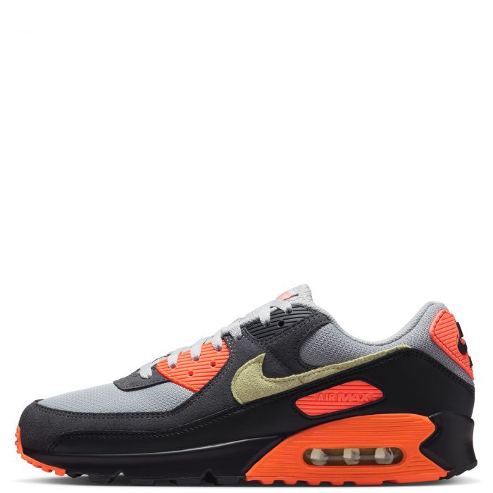 Men's Nike Air Max 90 Smoke Grey/Limelight (DM0029 018)