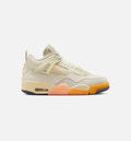 Air Jordan 4 Retro Birds of Paradise – Women's Lifestyle Shoe in Coconut Milk/Metallic Gold/Muslin/Bright Mango/Sundial/Black