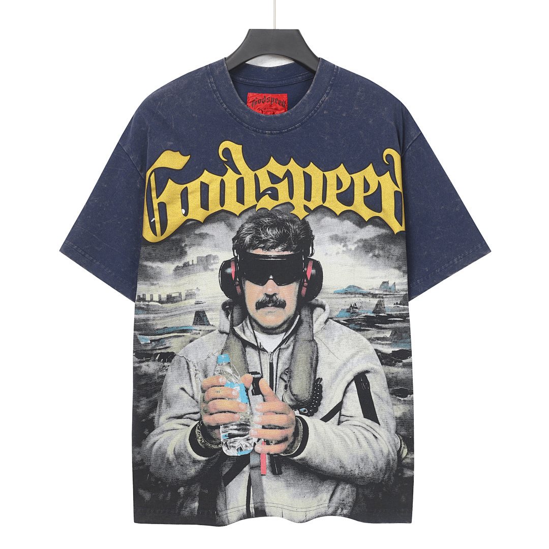 Godspeed Mission Completed Graphic T-Shirt