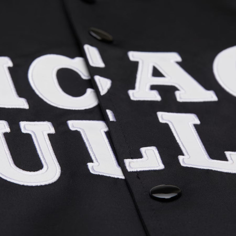 M&N Chicago Bulls Team Origins Satin Jacket