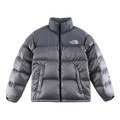 The North Face Contrast-Panel Stand-Collar Puffer Jacket | Bold Two-Tone Winter Style