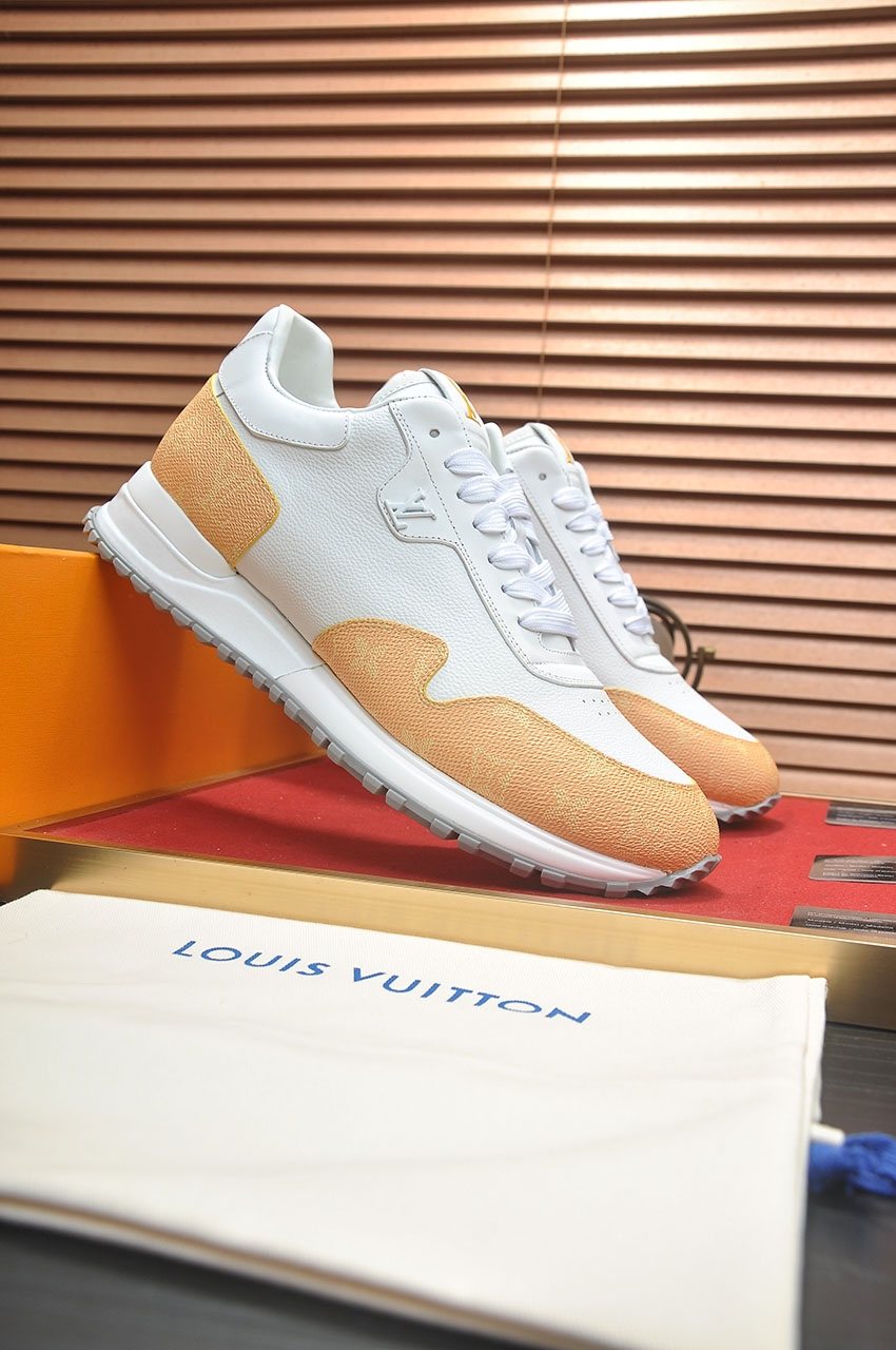 Louis Vuitton Monogram Panel Low-Top Sneakers - Rubber Outsole
