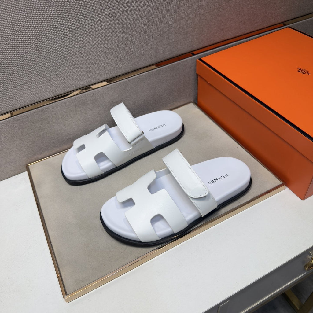 Hermès H-Cutout Open-Toe Sandals