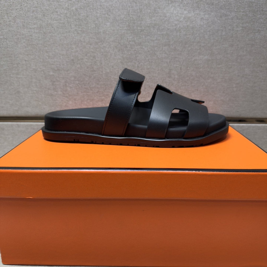 Hermès H-Cutout Open-Toe Sandals