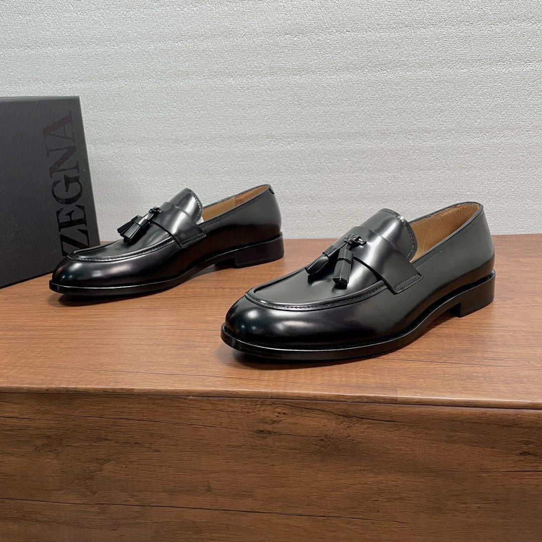Zegna Men's Tassel Strap Loafers