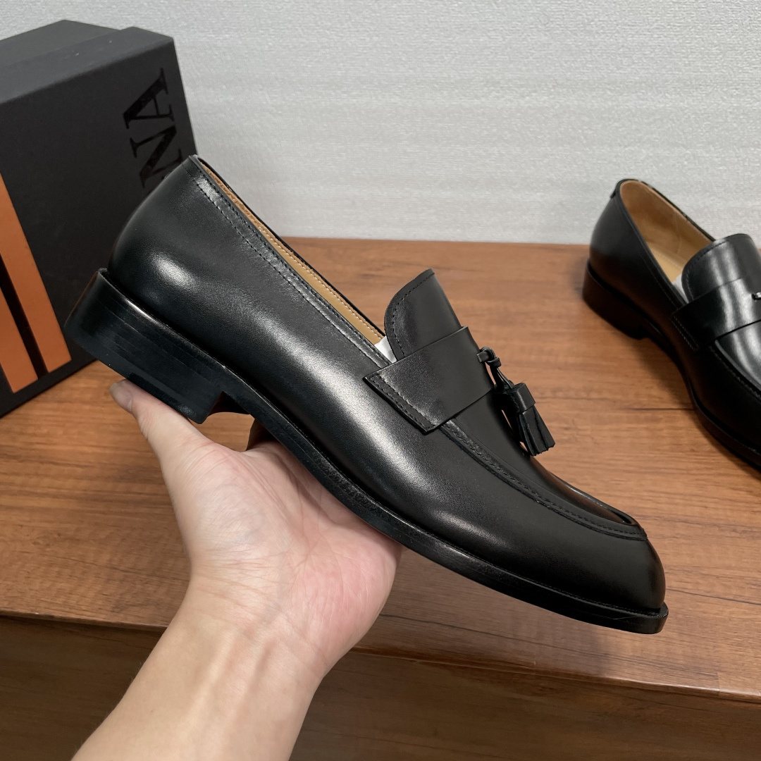 Zegna Men's Tassel Strap Loafers