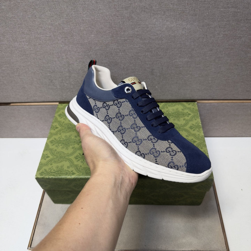 Gucci Patterned Low-Top Sneakers