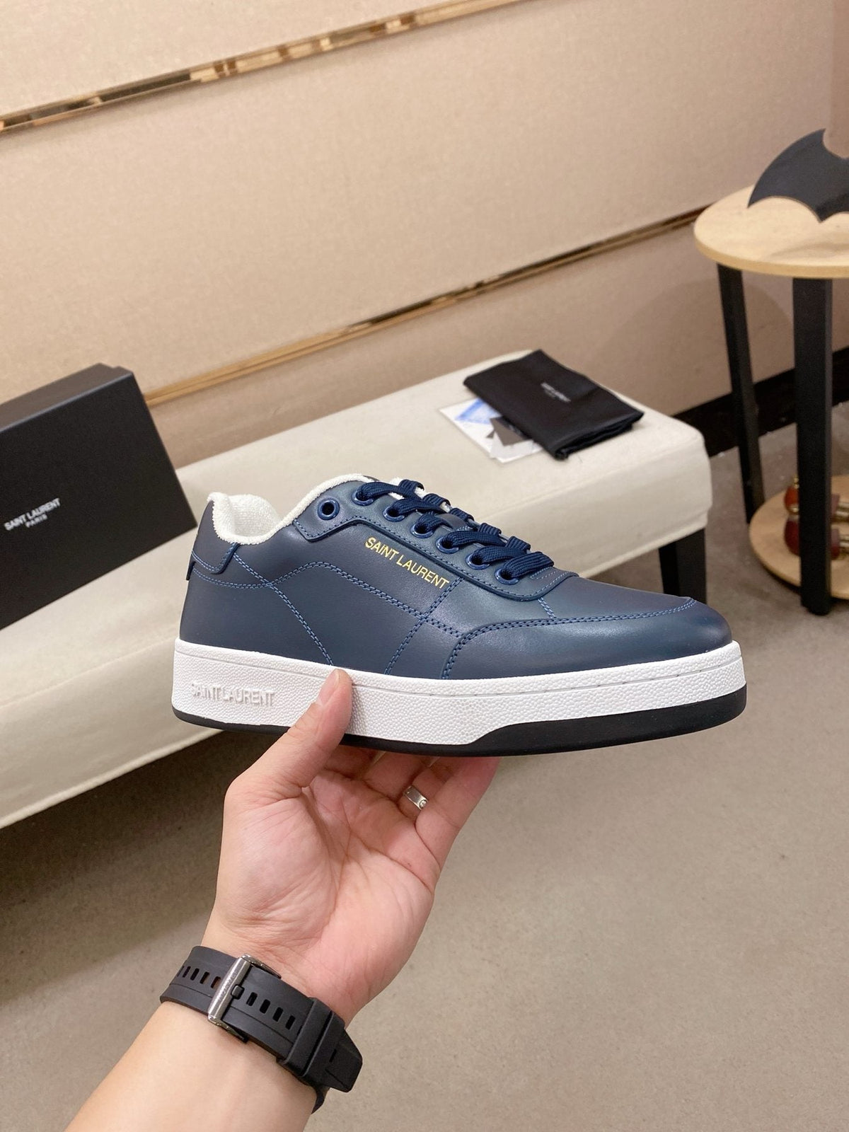 Saint Laurent Gum Sole Sneakers