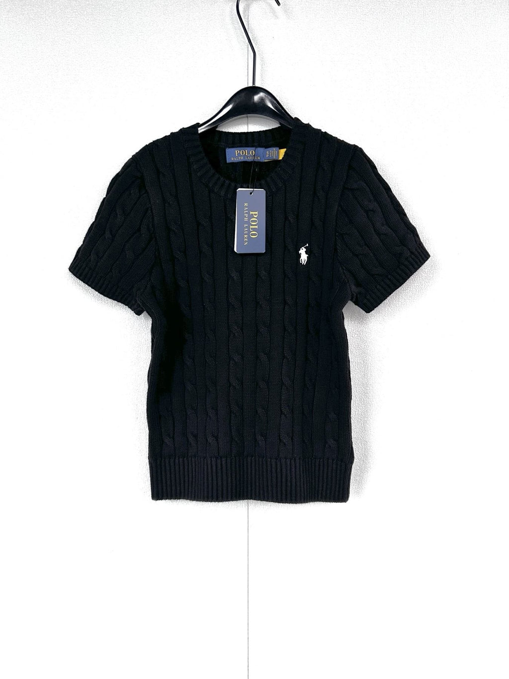 Ralph Lauren Women's Short-Sleeve Cable-Knit Sweater