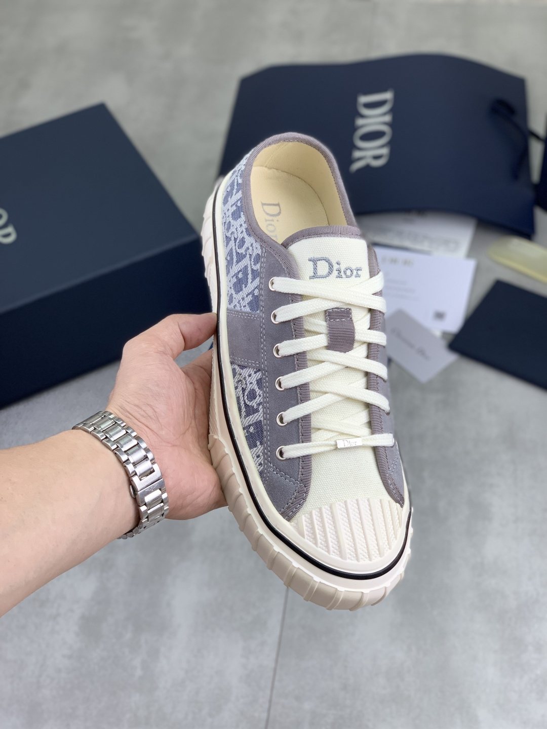 Dior Hooper Low-Top Sneakers