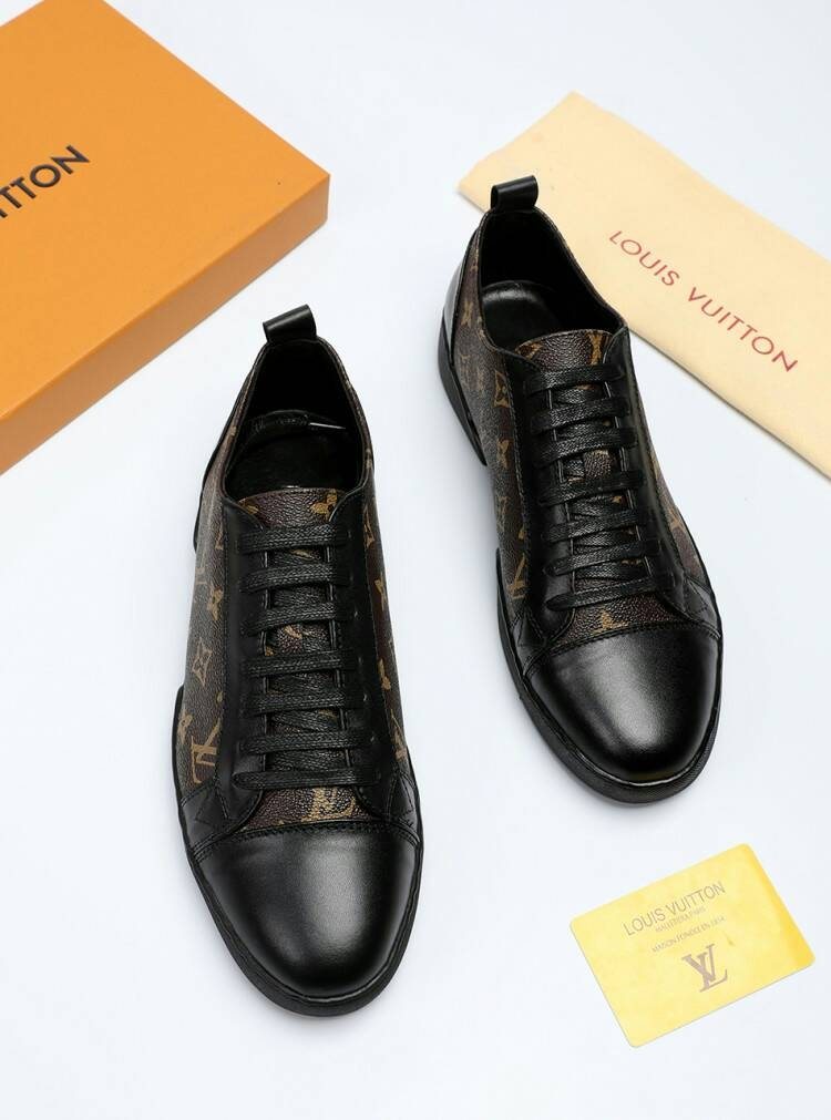 Louis Vuitton Monogram Panel Sneakers