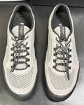 Prada Men's Off-White Perforated Sneakers