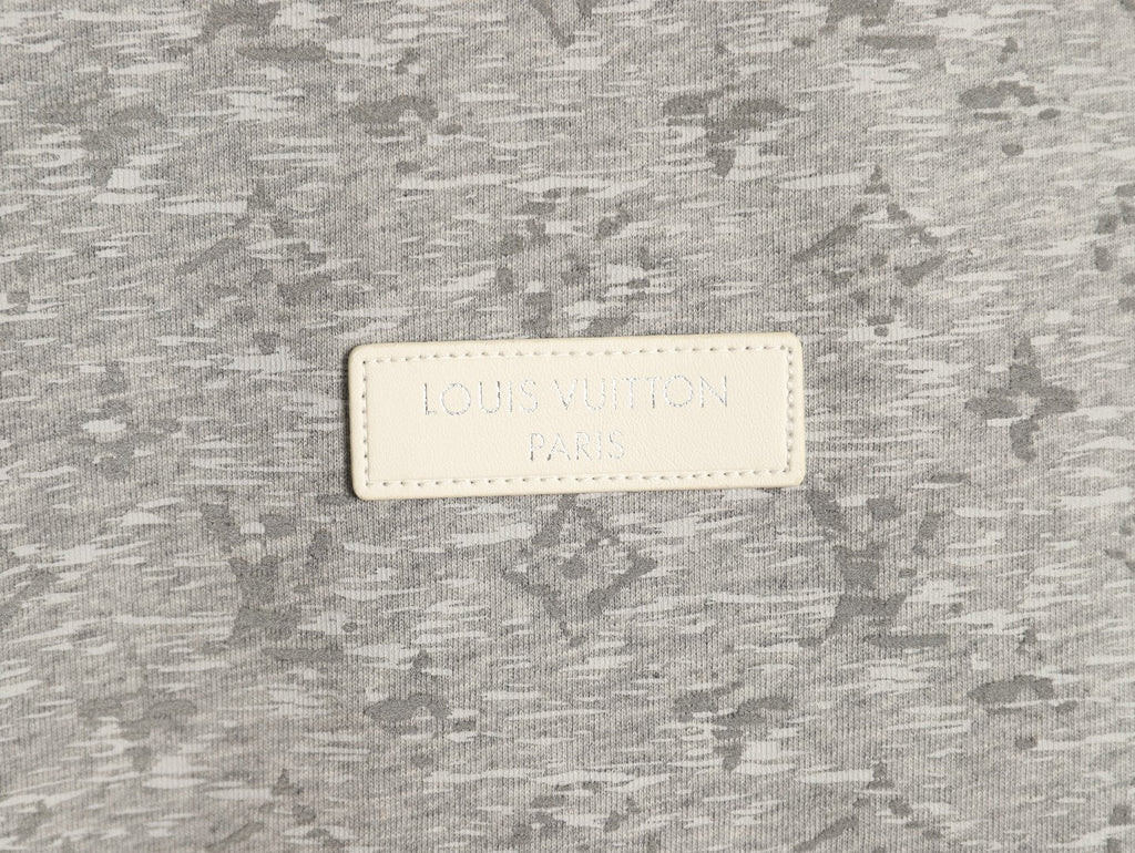 Louis Vuitton Gray LV Monogram Allover-Print T-Shirt