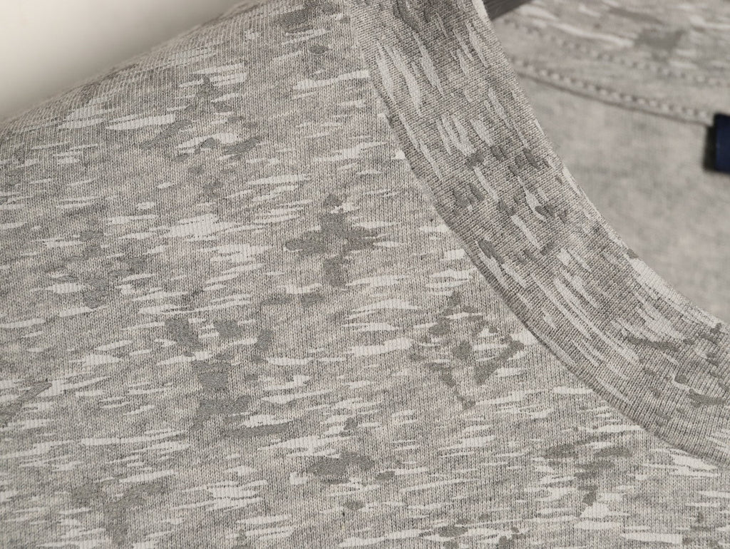 Louis Vuitton Gray LV Monogram Allover-Print T-Shirt