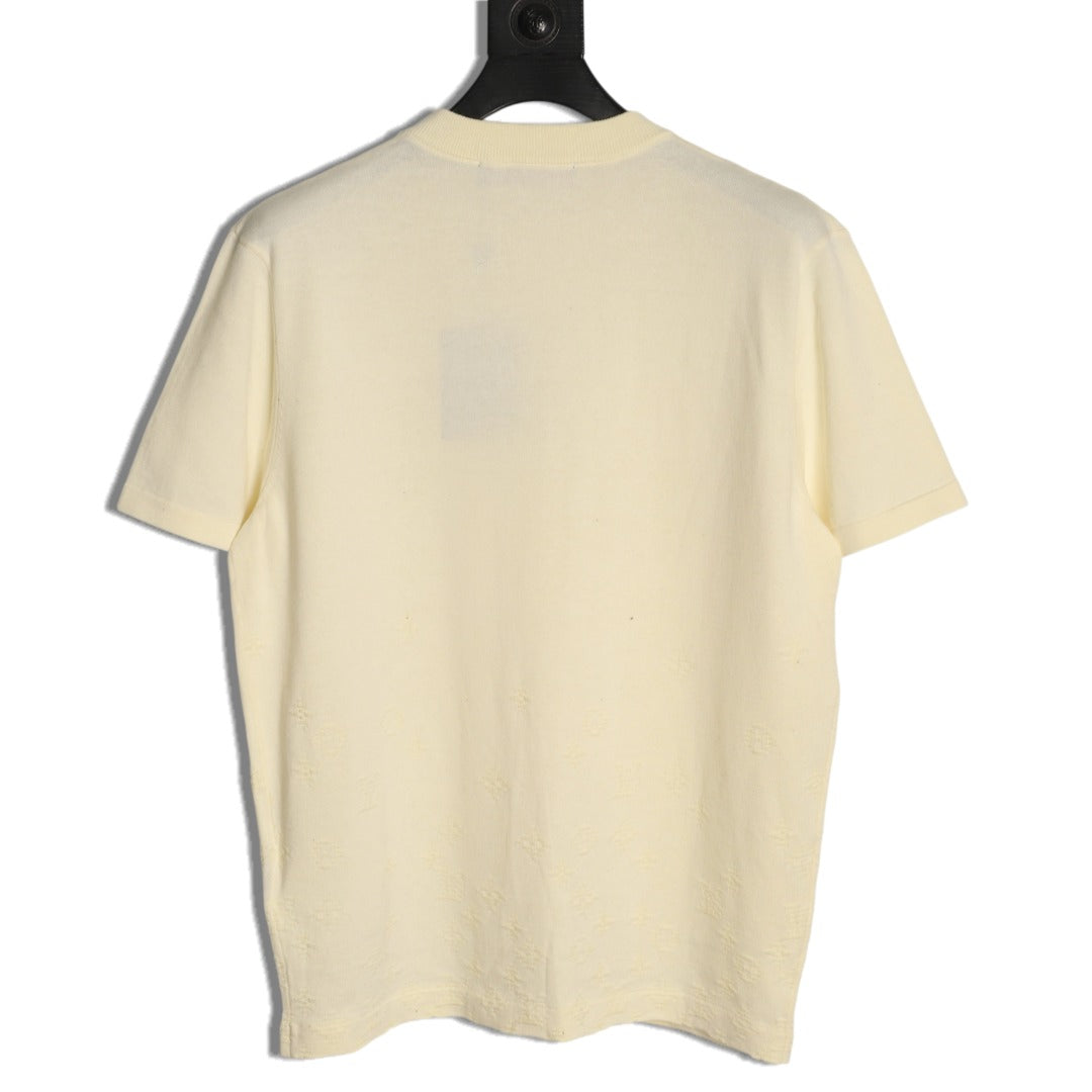 Louis Vuitton Crewneck Short-Sleeve T-Shirt - Cream